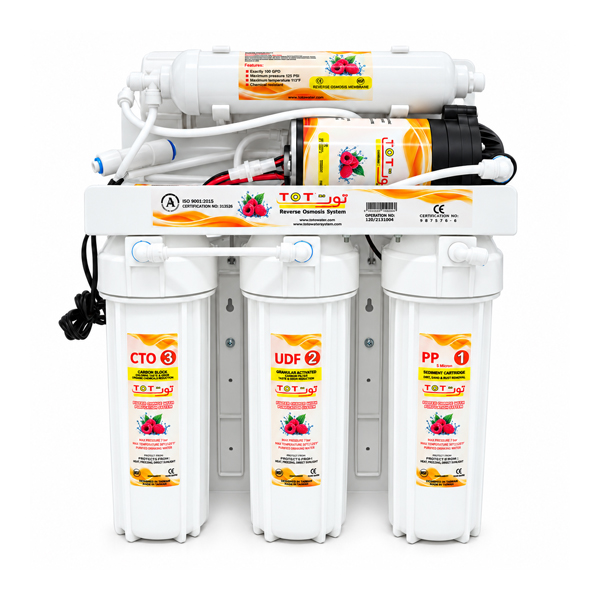 tot-5-stage-home-water-purifier دستگاه تصفیه آب خانگی 5 مرحله ای توت - Image 1